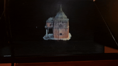 Chandeswori Temple Hologram Demo